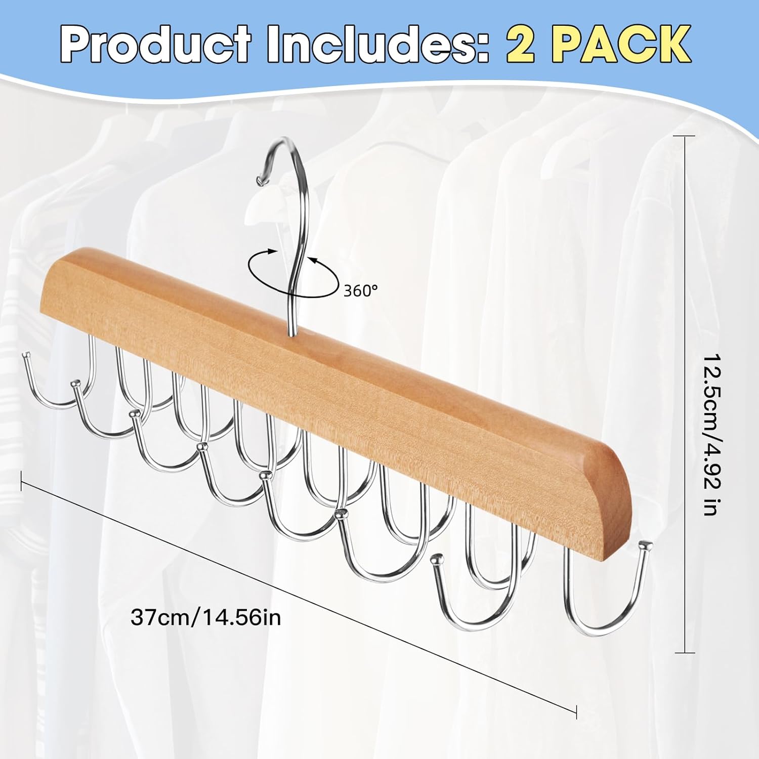 Hat Hanrs for Closet, Hat Organizer for Baseball s Hooks Space Saving