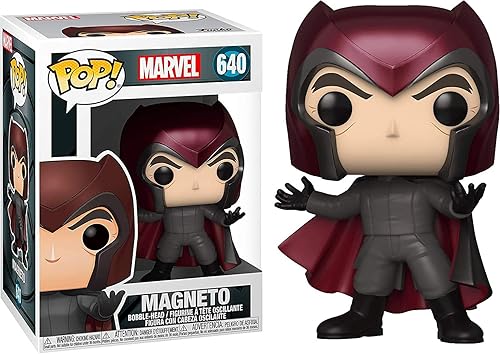 Miniatura 2 de POP Marvel X-Men 20th Anniversary  Magneto Funko Pop! Figura de vinilo (con funda protectora compatible con Pop Box), multicolor, 3.75 pulgadas