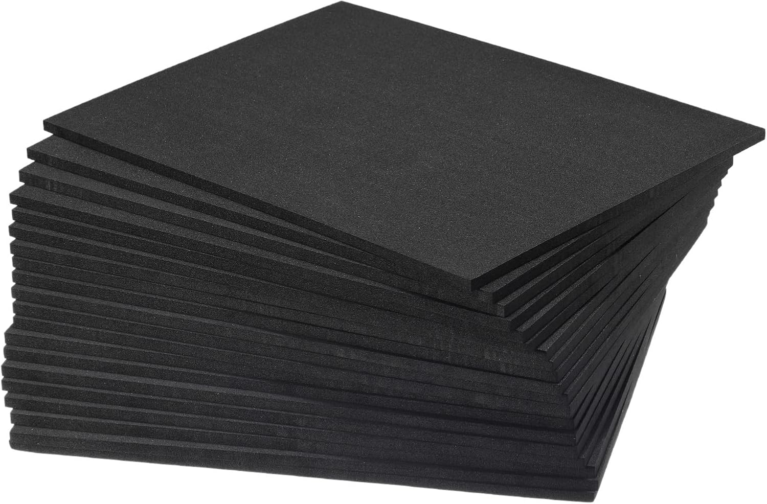uxcell EVA Foam Sheets Black 12 Inch x 9 Inch 6mm Thickness for Crafts DIY Pack of 20