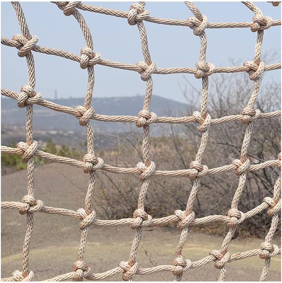 Outdoor Climbing Nets for Kids & Adults, Safety Ceiling Nets for Indoor Use, Stair & Balcony Protection, Garden & Treehouse Netting - 1x5.5m