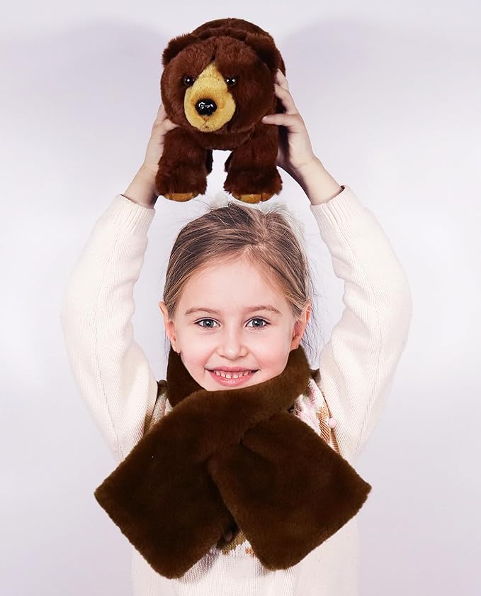 Oso de Peluche Ice King Bear Marrón Realista 30.48 cm miniatura 2