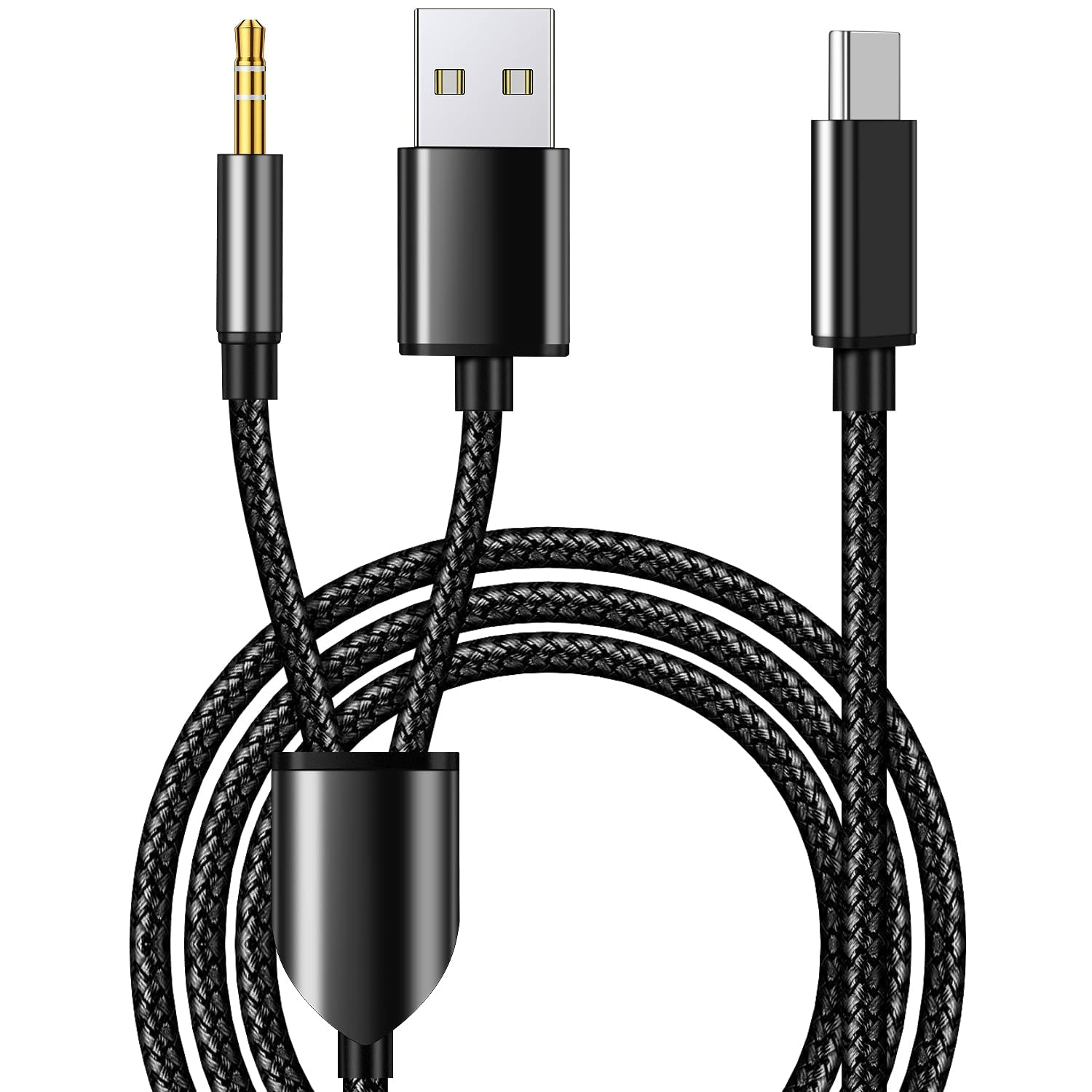 USB C to Aux Audio Cable with Charging, in USB C to Car  Stereo Headset Audio Cable and Charging Cord Adapter Compatible with amsung