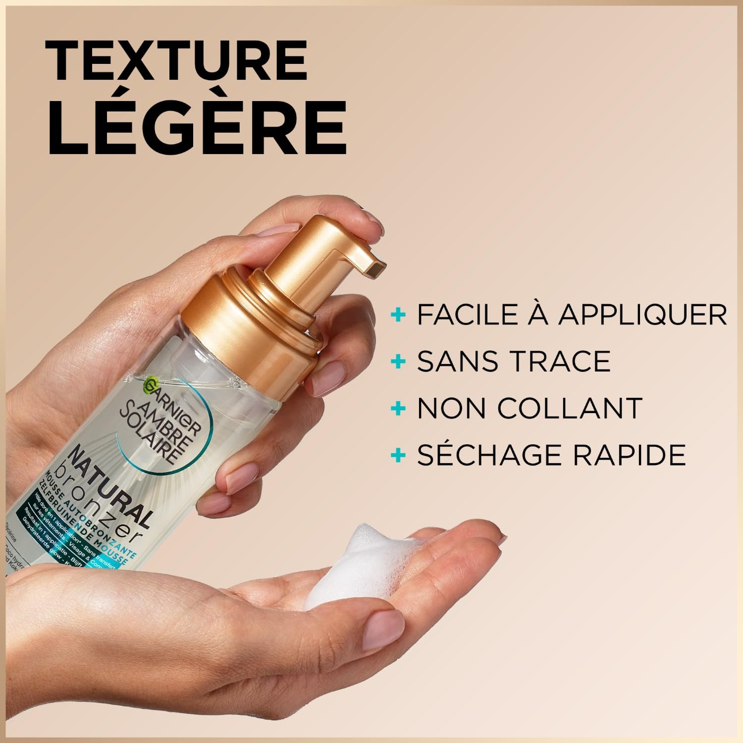 Garnier Ambre Solaire Natural Bronzer Mousse - 200 ml