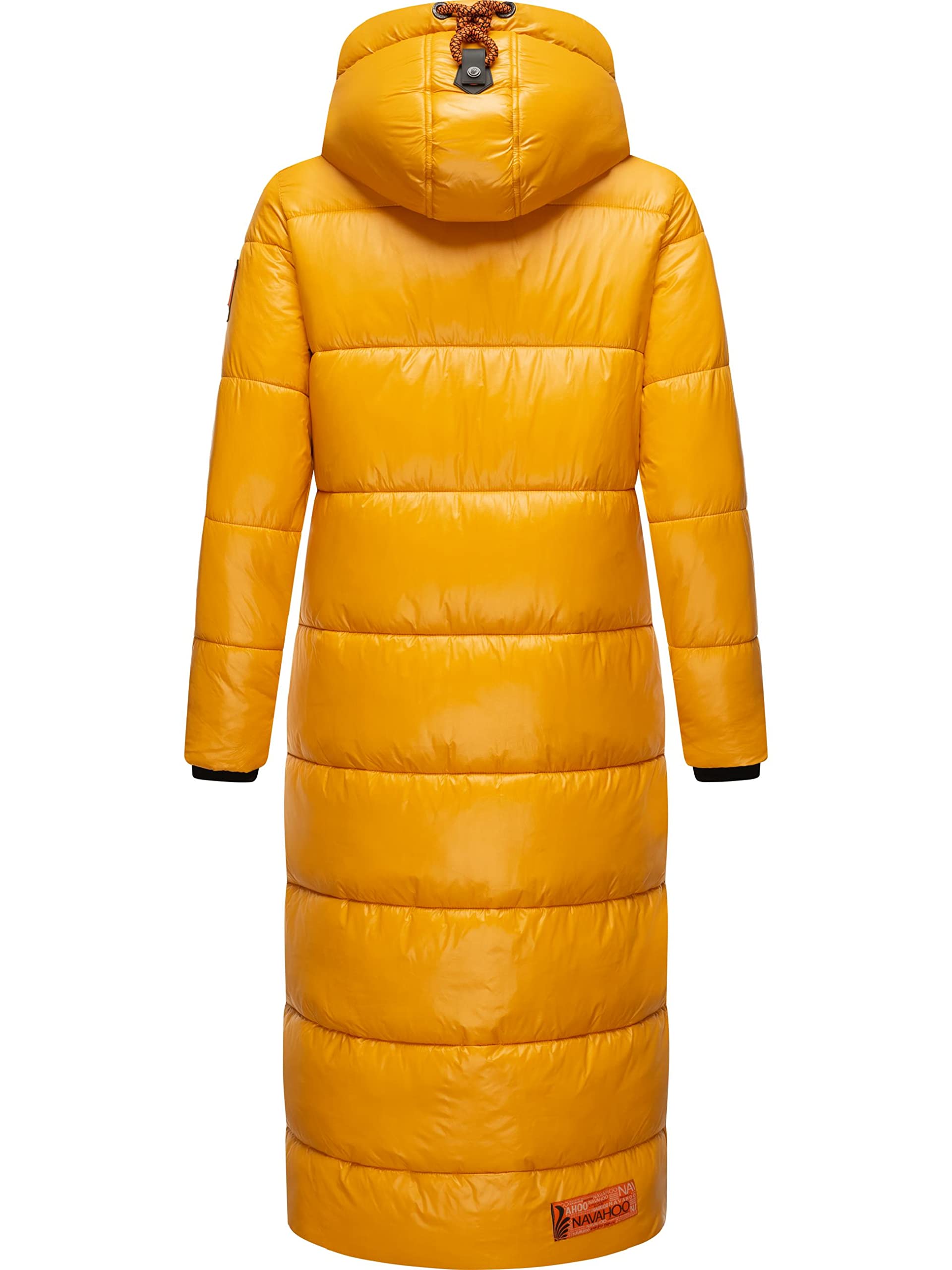 Navahoo Damen warmer Winter Steppmantel mit Kapuze Schmuseengel XS-XXL