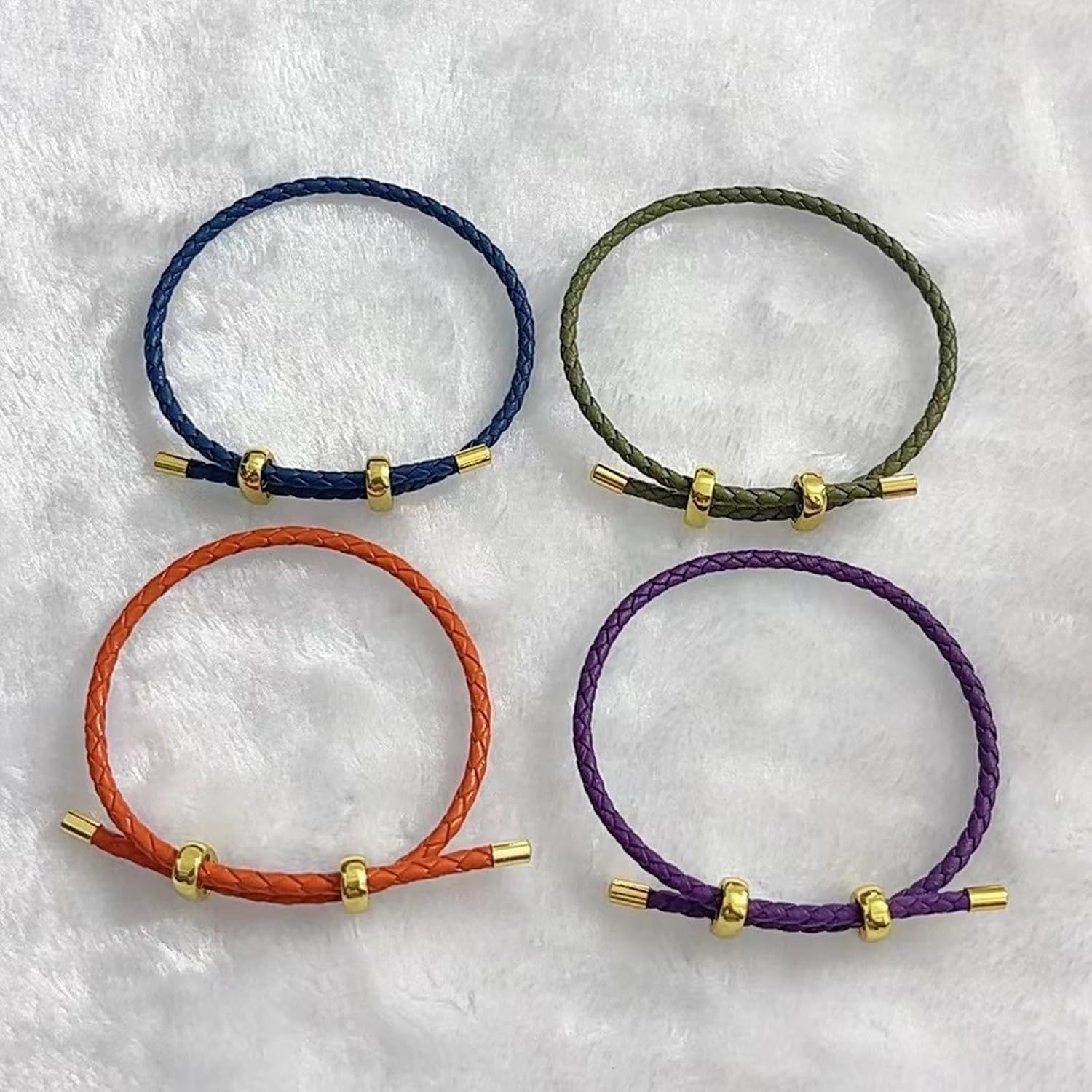 Multipurpose Natural Buckle Leather Bracelet Handmade With Sturdy Alloy Materials for Beach Vacation and Casual Wear
