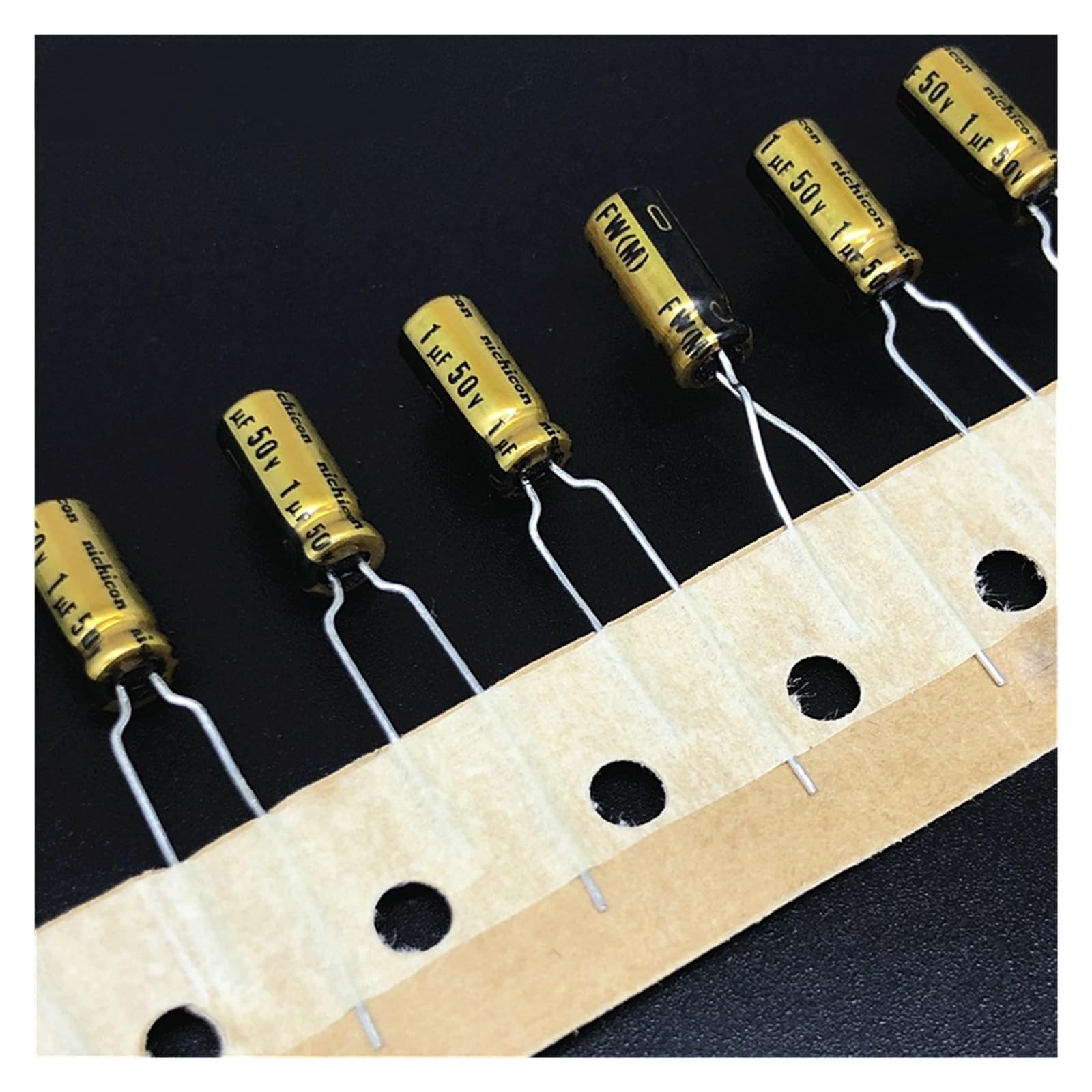 Condensateur audio 1uF 50V HiFi pour circuits et réparation