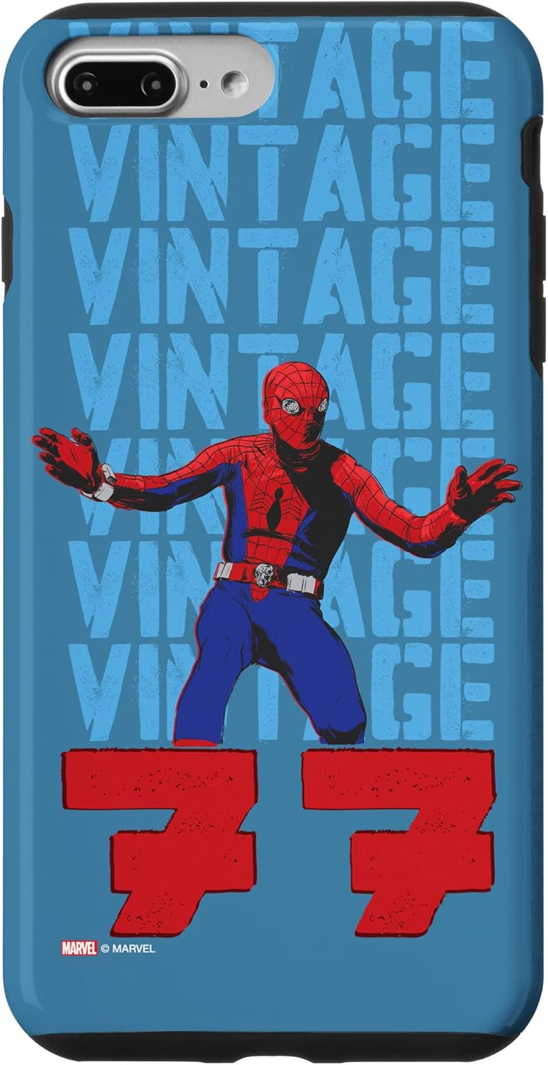 iPhone 7 Plus/8 Plus Marvel Spider-Man: Beyond Amazing Vintage Retro 1977 Case