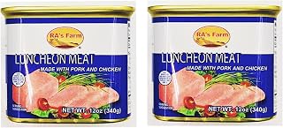 Luncheon Meat, Pork and Chicken, 12 oz Can,2 Cans