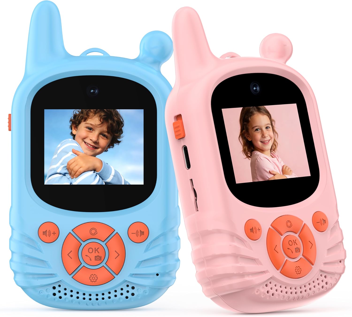 Pareja de walkie talkies infantiles con llamadas de vídeo por 16,45€ usando el #código: A9BRM5XS