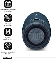 Vista 4 de JBL Xtreme 2 Altavoces Bluetooth inalámbricos portátiles - Par (azul)