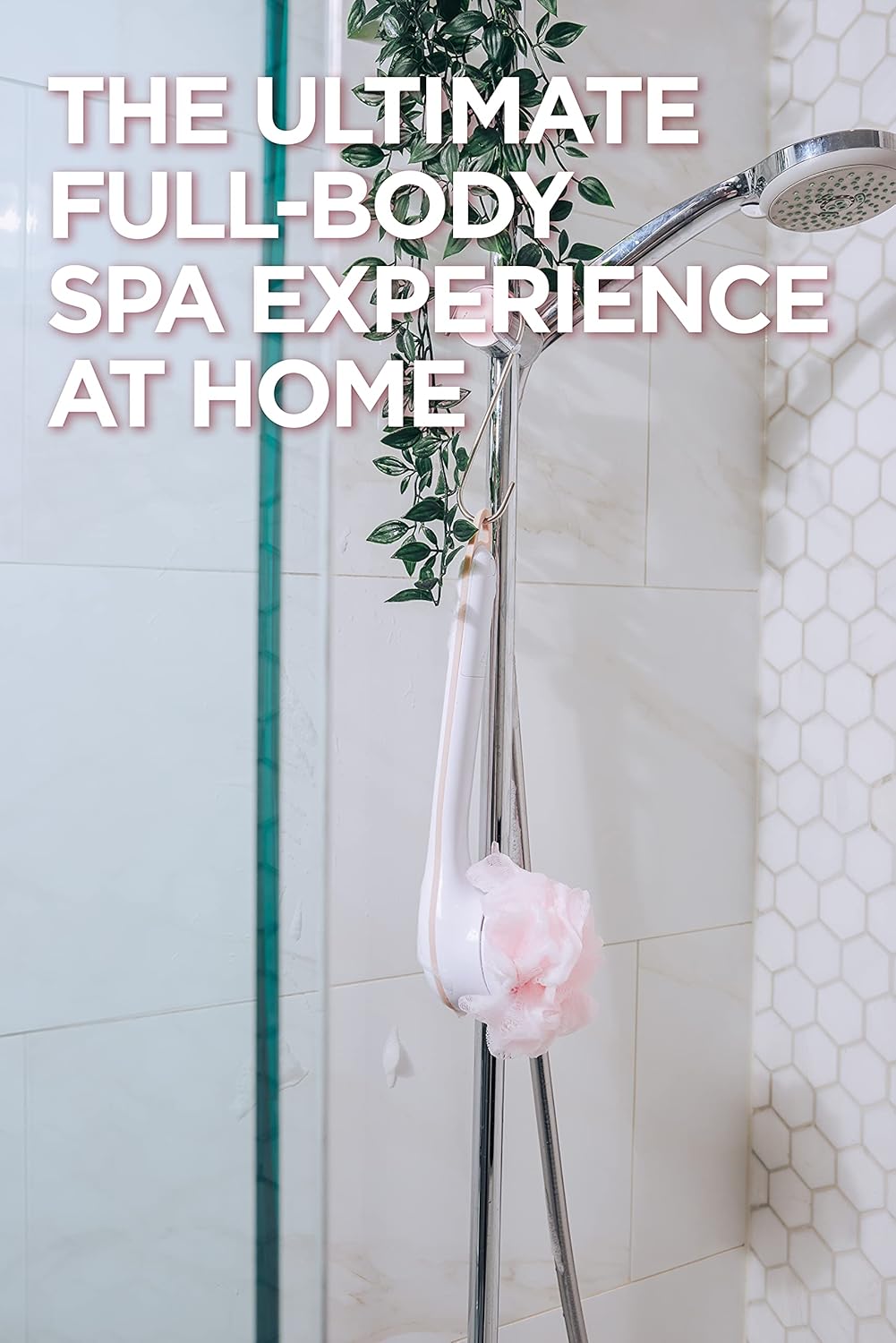 Finishing Touch Flawless Cleanse Spa Spinning Body Brush and, Shower Wand, 1 Count : Everything Else