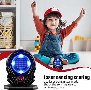 Indoor Target Toy Electronic Scoreboard Small Lightweight Trainer | Training Targets Practice Trainer for Indoor Outdoor Home Travel Parties Backyard Garden Park Camping Beach Picnic Barbecue