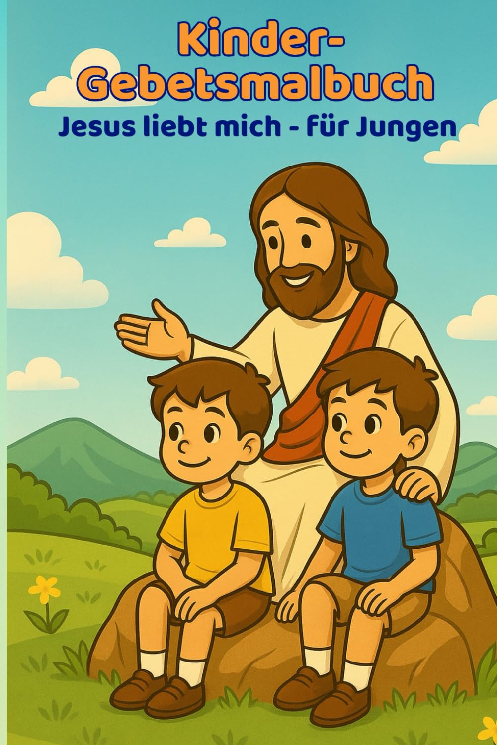 Gebetsmalbuch Jesus liebt mich für Jungs: Christliches Kindergebete & mutige Ausmalabenteuer für Jungs – Mit Jesus an meiner Seite Malbuch von 4-8 ... Mal- und Bilder-Gebetsbücher für Kinder)