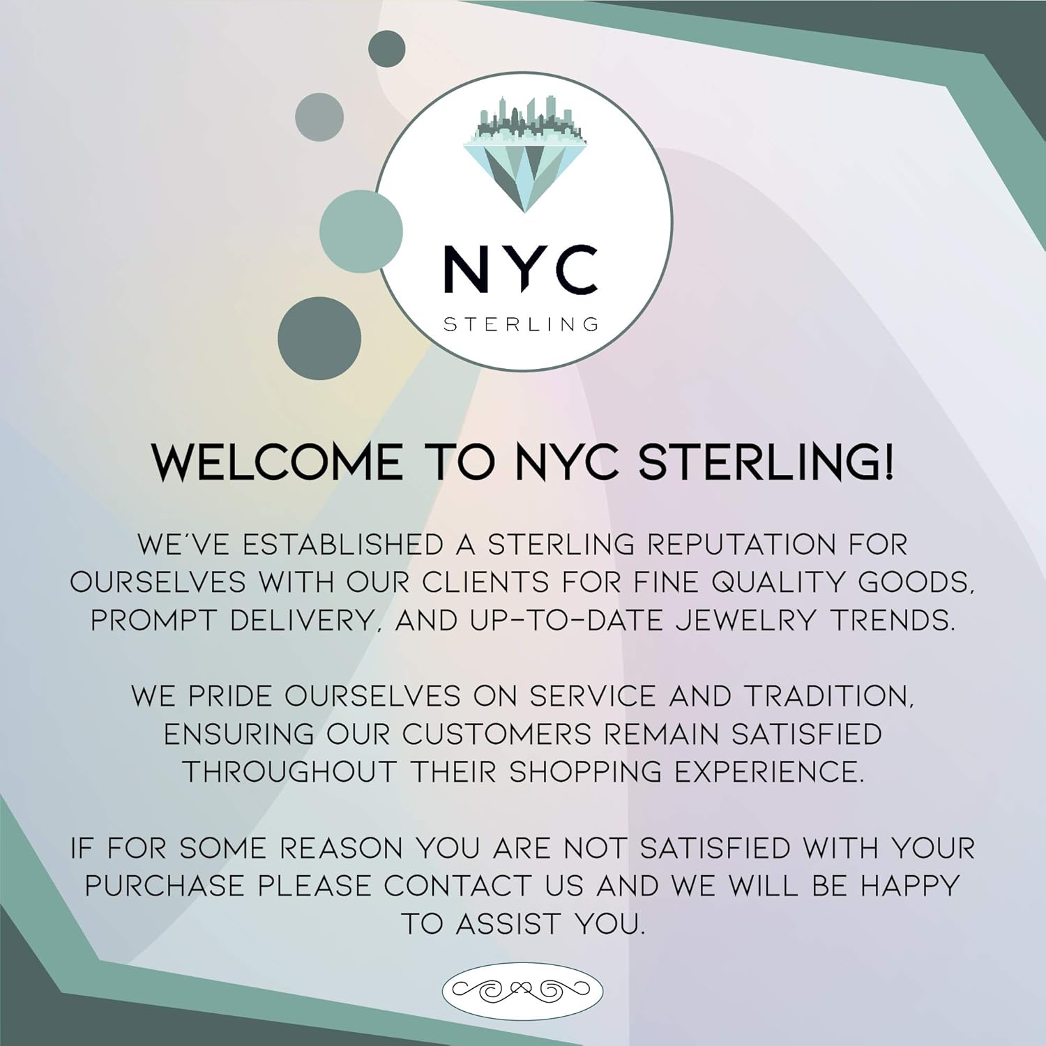 NYC Sterling Authentic Solid Sterling Silver Cuban Curb Link Diamond-Cut .925 ITProLux Necklace Chains 3MM - 7.5MM, 16" - 30", Silver Chain for Men & Women, Made In Italy