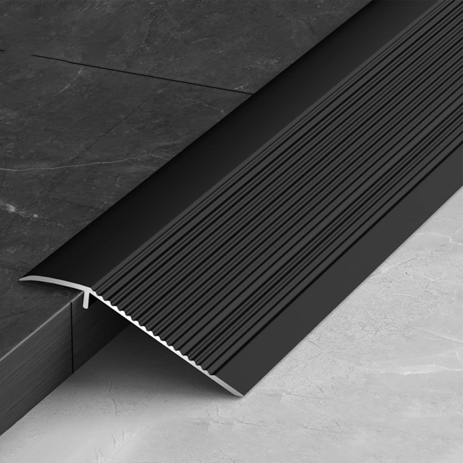Bande de transition extra large pour seuil de porte extérieure et sol inégal - 8