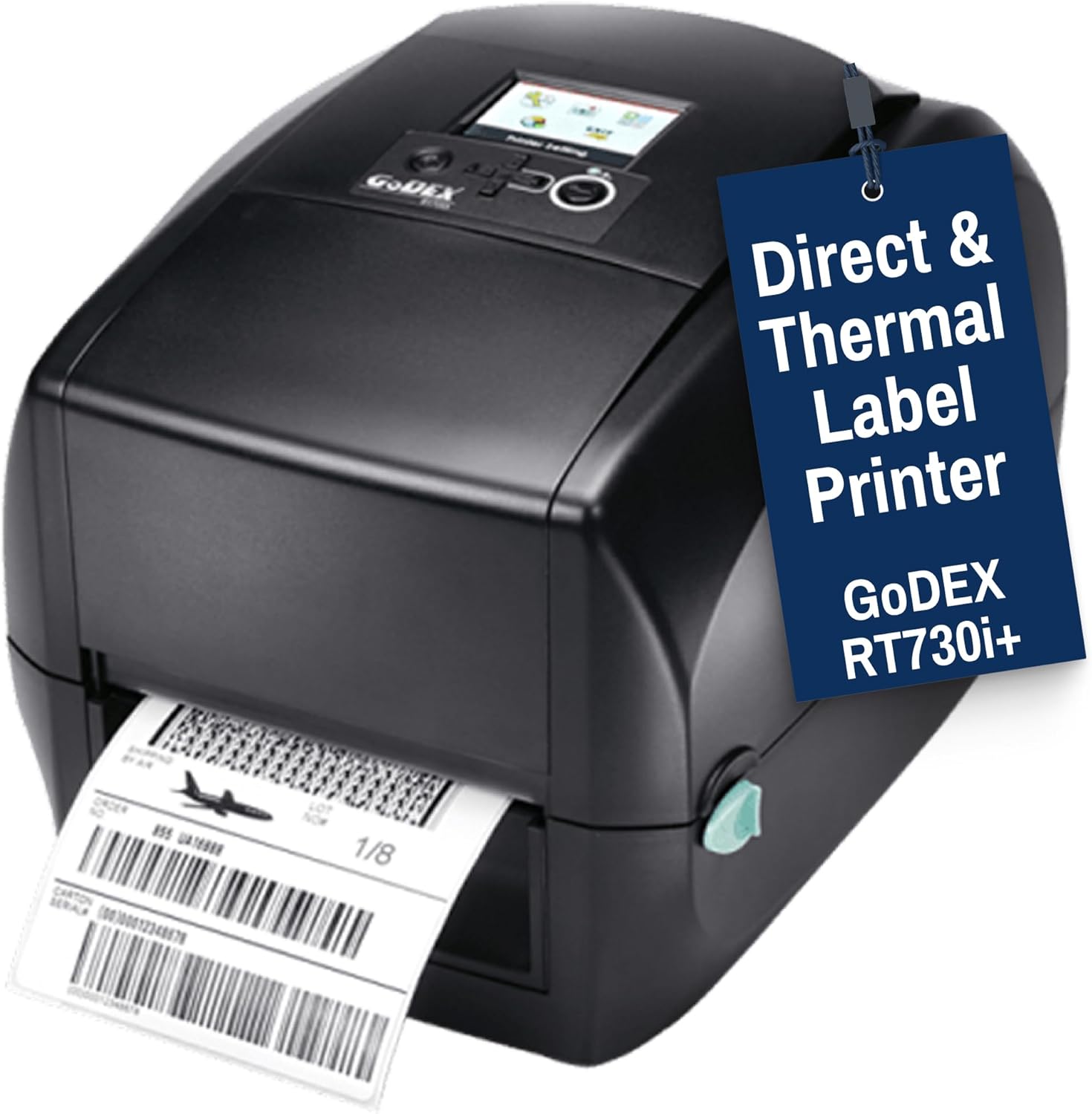 Amazon.com : McAuley Labels GoDEX RT730i+ 4” Thermal Label Printer ...