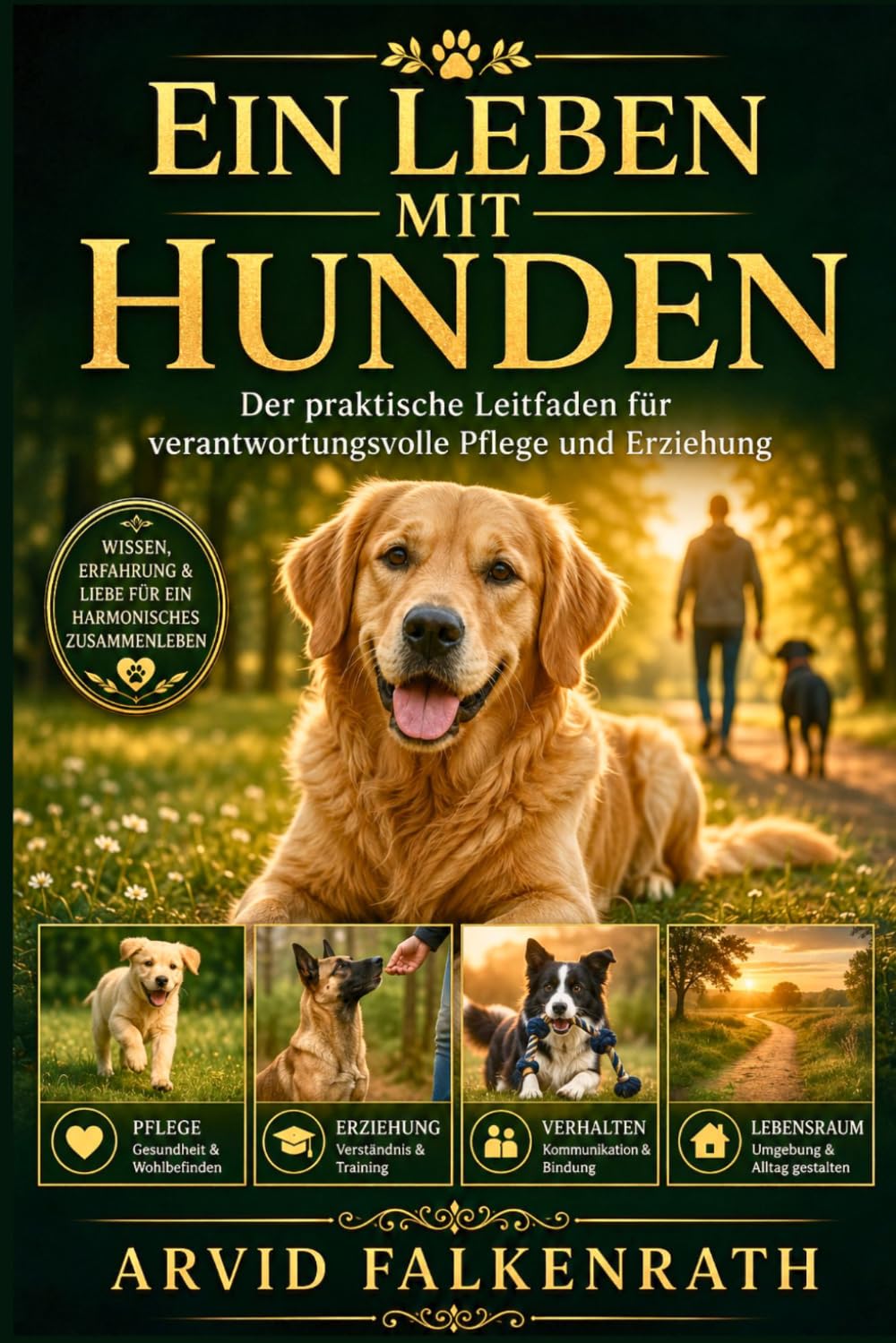 Ein Leben mit Hunden: Der praktische Leitfaden für verantwortungsvolle Pflege und Erziehung