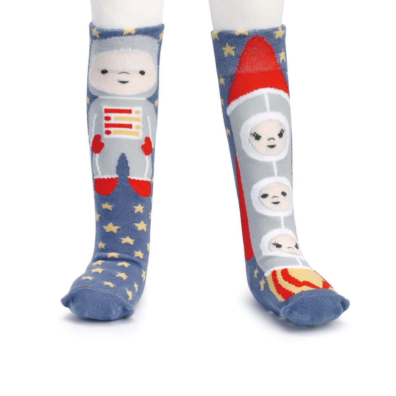 DEMDACO Astronaut and Space 18-36 Months Cotton Story Time Socks