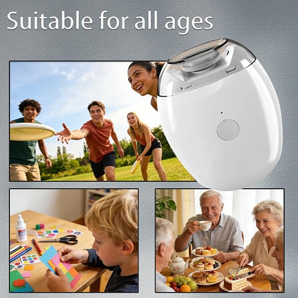 3 in1 Automatic Electric Nail Clipper, 2026 New Universal Automatic Fingernail Grinder, Automatic Nail Trimmer with Light and Nail Scraps Storage, Electric Toenail Clippers for Seniors Adults - 2