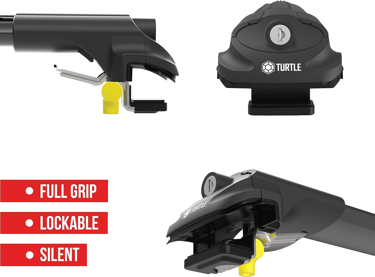 TURTLE Compatible with Audi A6 Allroad (C8) 2019-2024 Air1 roof Rack | Black