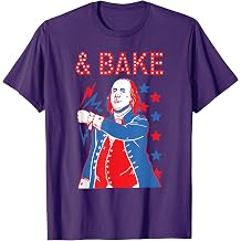 Shake & Bake Drinking American Presidents Happy 4th of July T-Shirt