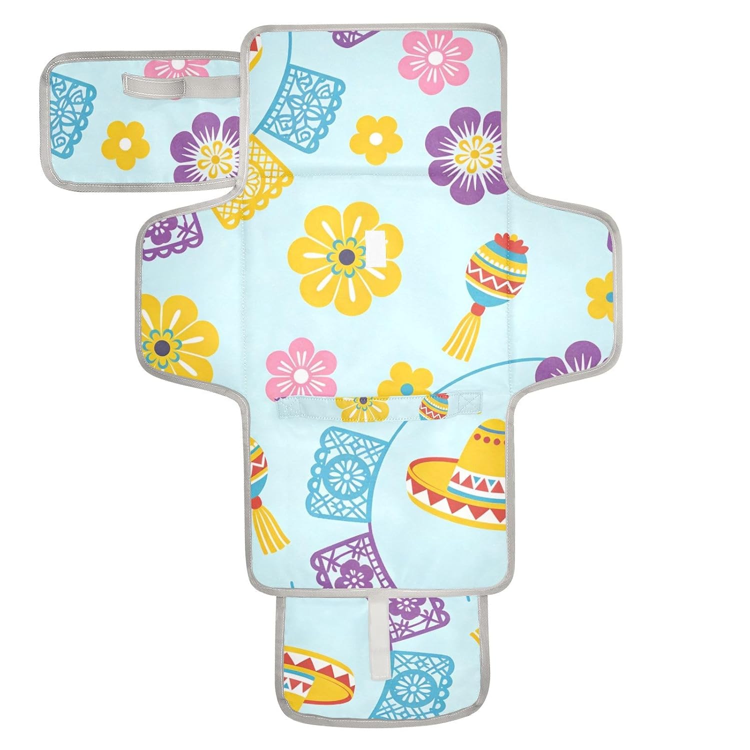 Cinco De Mayo Summer Pastel Reusable Baby Pee Pads with Tissue Pocket Changing Pads for Changing Table for Newborns Girl & Boy cambiadores de pa?ales para Bebes