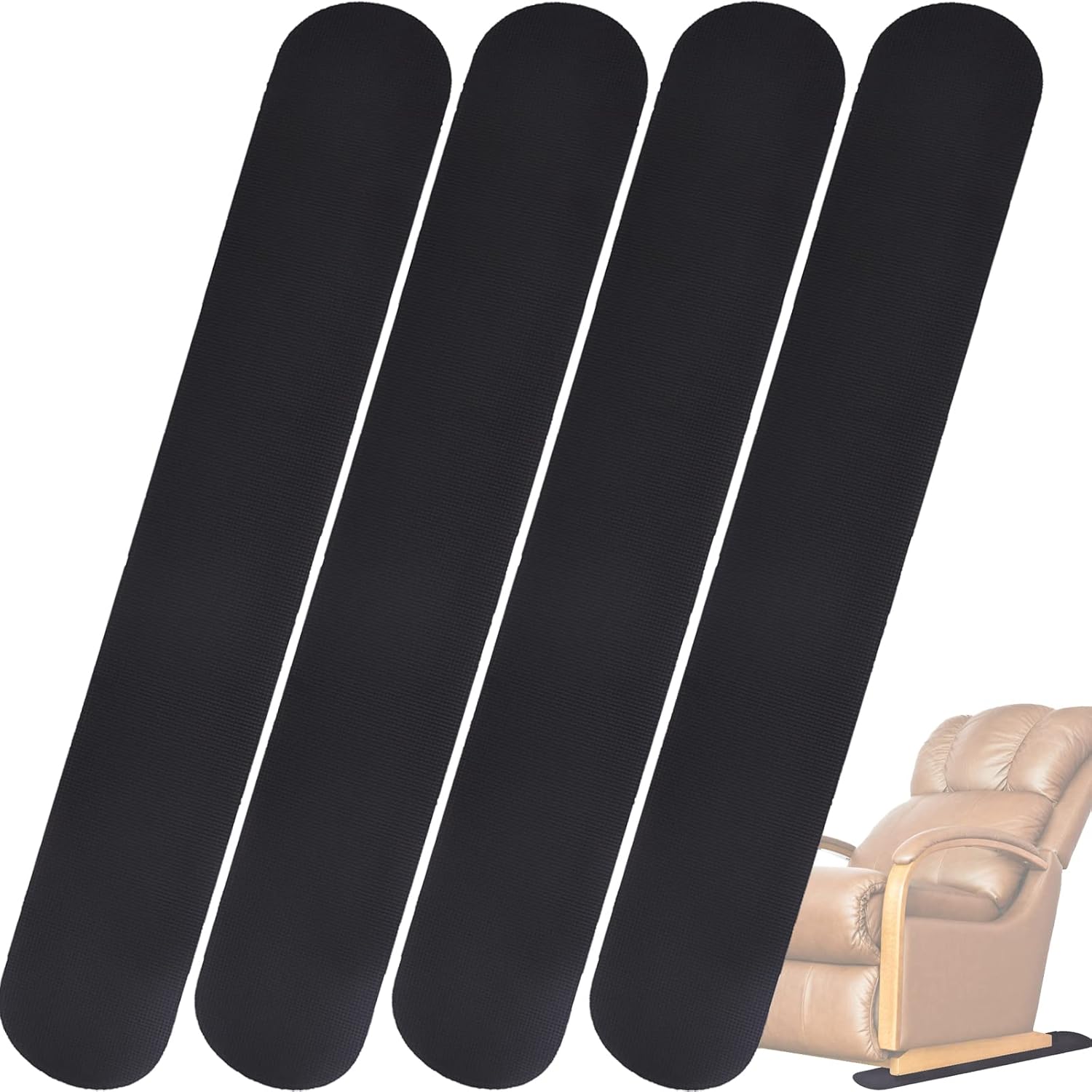 4 Pack AntiSlip Furniture Rail Pads for Recliner for Recliners,Sofa
