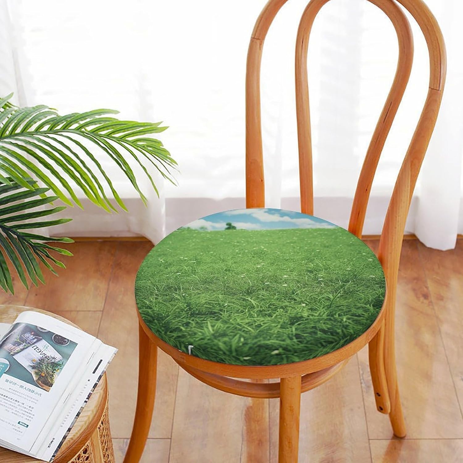 Green Lawn Chair Cushions Floor Pillow Chair Pad
