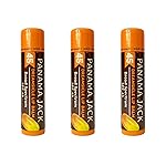 Panama Jack Sunscreen Lip Balm - SPF 45, Broad Spectrum UVA-UVB Sunscreen Protection, Prevents & Soothes Dry, Chapped Lips, Dreamsicle, Pack of 3