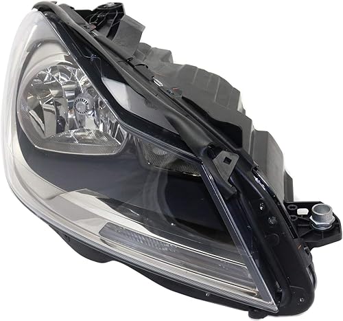 Miniatura 4 de Garage-Pro Faro delantero compatible con Mercedes Benz C250 2012-2015, compatible con Mercedes Benz C350 2012-2015, compatible con Mercedes Benz C63