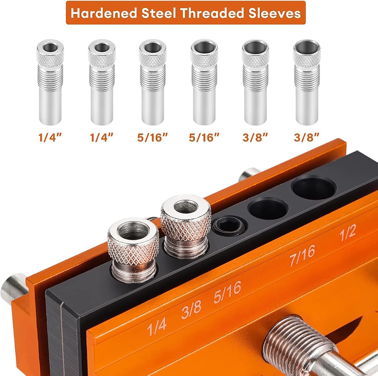 Self Centering Doweling Jig Drill Guides For Straight Holes Metal Drilling Hole Kits For Wood Dowel Jig Professional