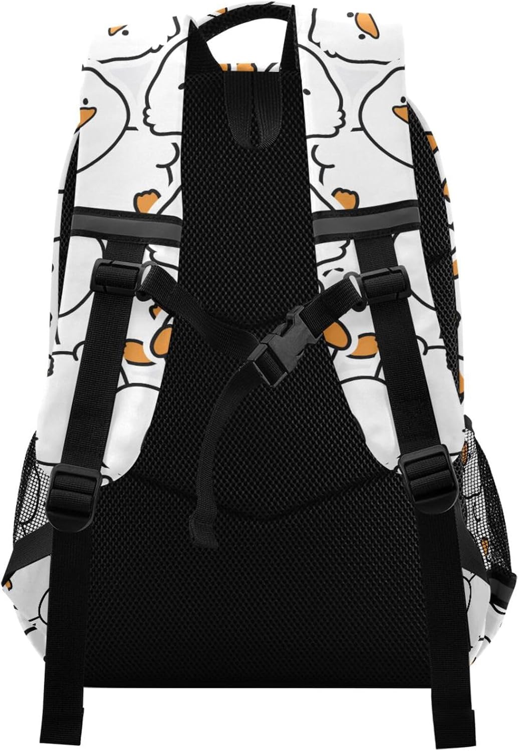 Kids Backpack for Boys Girls Bookbags Cute Duck School Backpack Elementary Bags Travel Daypack Lightweight Waterproof with Reflective Strip