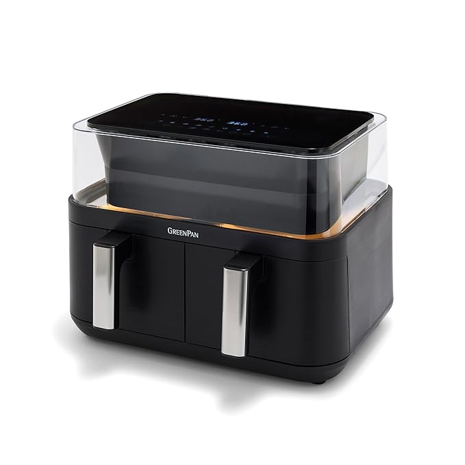 GreenPan Clearview 10QT Double Air Fryer