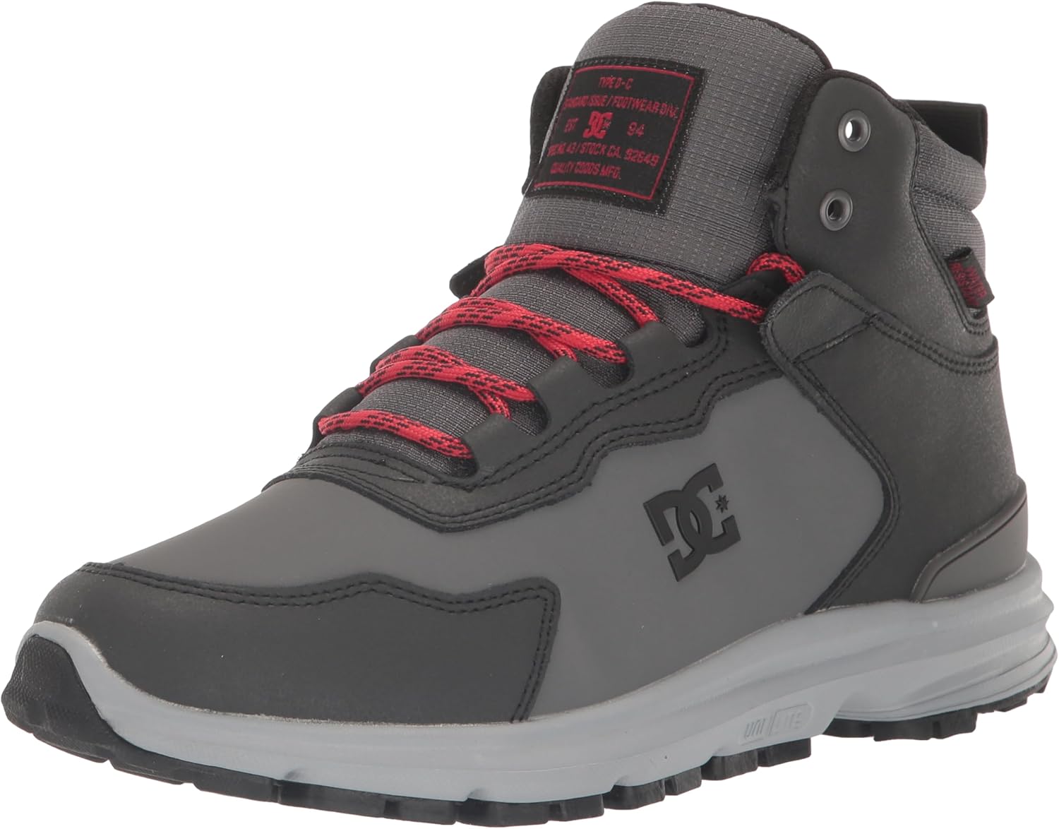 DC Shoes Men's Dc Mutiny Water Resistant Winter Snow Boot Skate Shoe