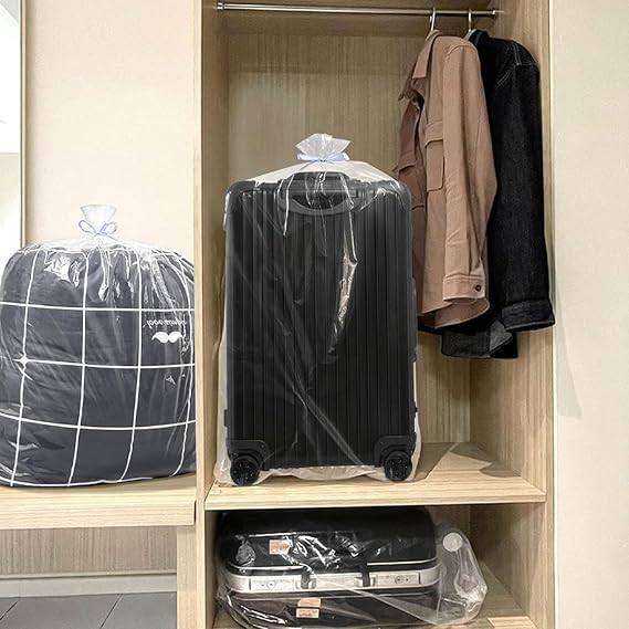 Extra Large Clear Plastic Storage Bags,10 Pieces 40x60 Inches 100x150 Cm Big Giant Jumbo Huge Plastic Storage Bags For Dustproof, Moistureproof, Luggage, Suitcase, Furniture,Comforter, Chair