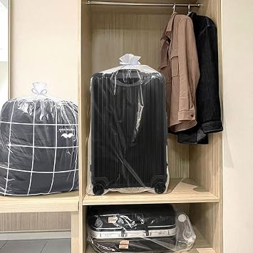 Extra Large Clear Plastic Storage Bags,10 Pieces 40x60 Inches 100x150 Cm Big Giant Jumbo Huge Plastic Storage Bags For Dustproof, Moistureproof, Luggage, Suitcase, Furniture,Comforter, Chair
