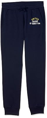 UNITED COLORS OF BENETTON Baby Boy's Regular Casual Pants (30446ECOMI_Blue_0Y)