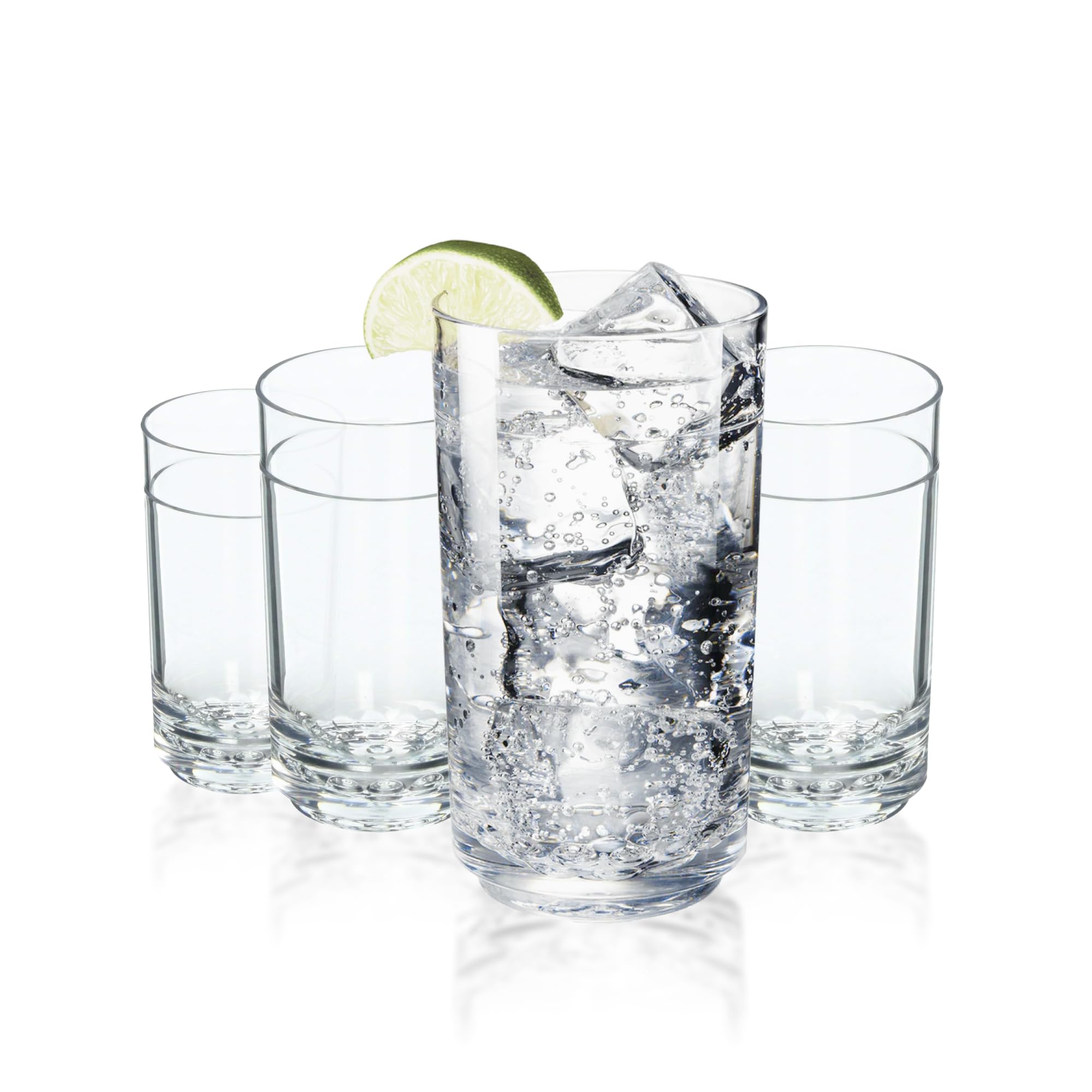 drinique Elite hoch 14 oz Tumbler unzerbrechlich Tritan Drinkware, Barartikel, Glaswaren farblos