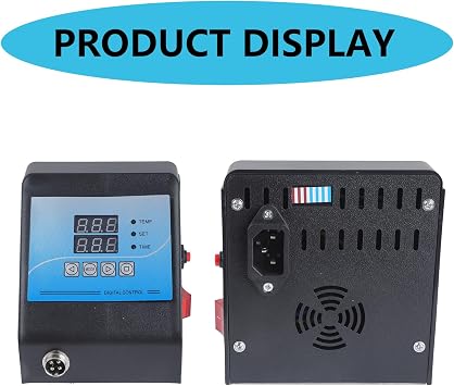 110V / 220V Digital Control Box Press Machine Temperature Control Box Heat Transfer Printer Temp Controller 1300W Equipment for Dedicated K
