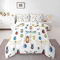 Vista 20 de Erosebridal - Juego de edredón con diseño de tigre para niños, tamaño Queen, edredón de plumón con estampado de animales salvajes para dormitorio