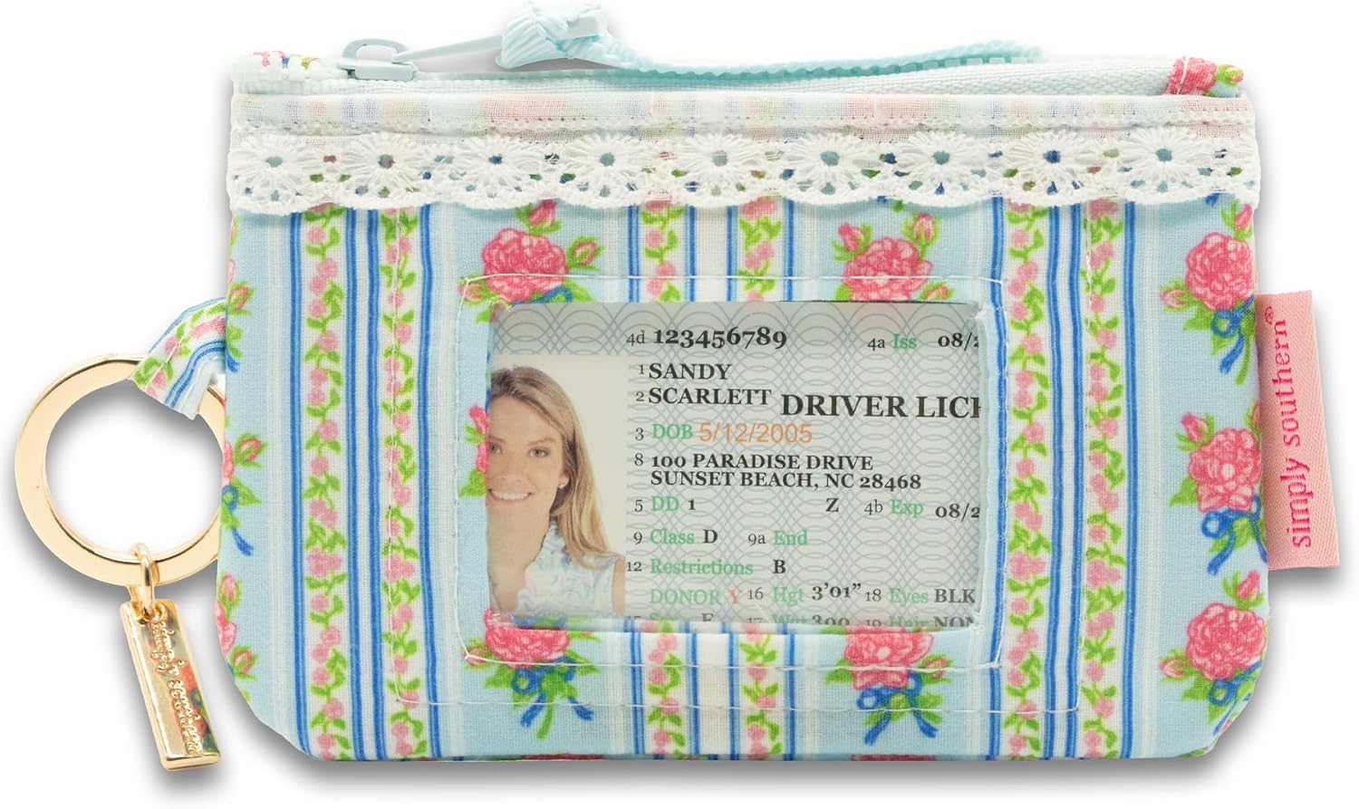 Simply Southern Glow Shell Lace ID Wallet image 5