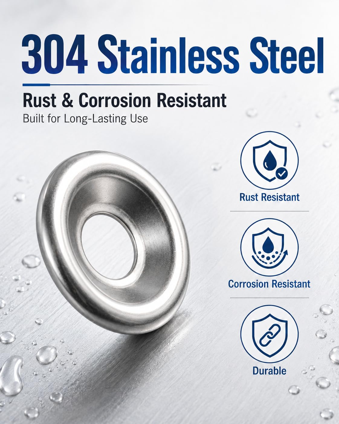 Countersunk Washer,Finish Washers,Stainless Steel Washers Kit.