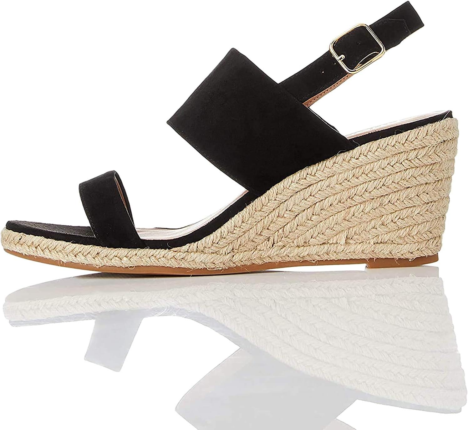 find. Women's Suede Leather Wedge Heel Espadrille Shoes Sandal