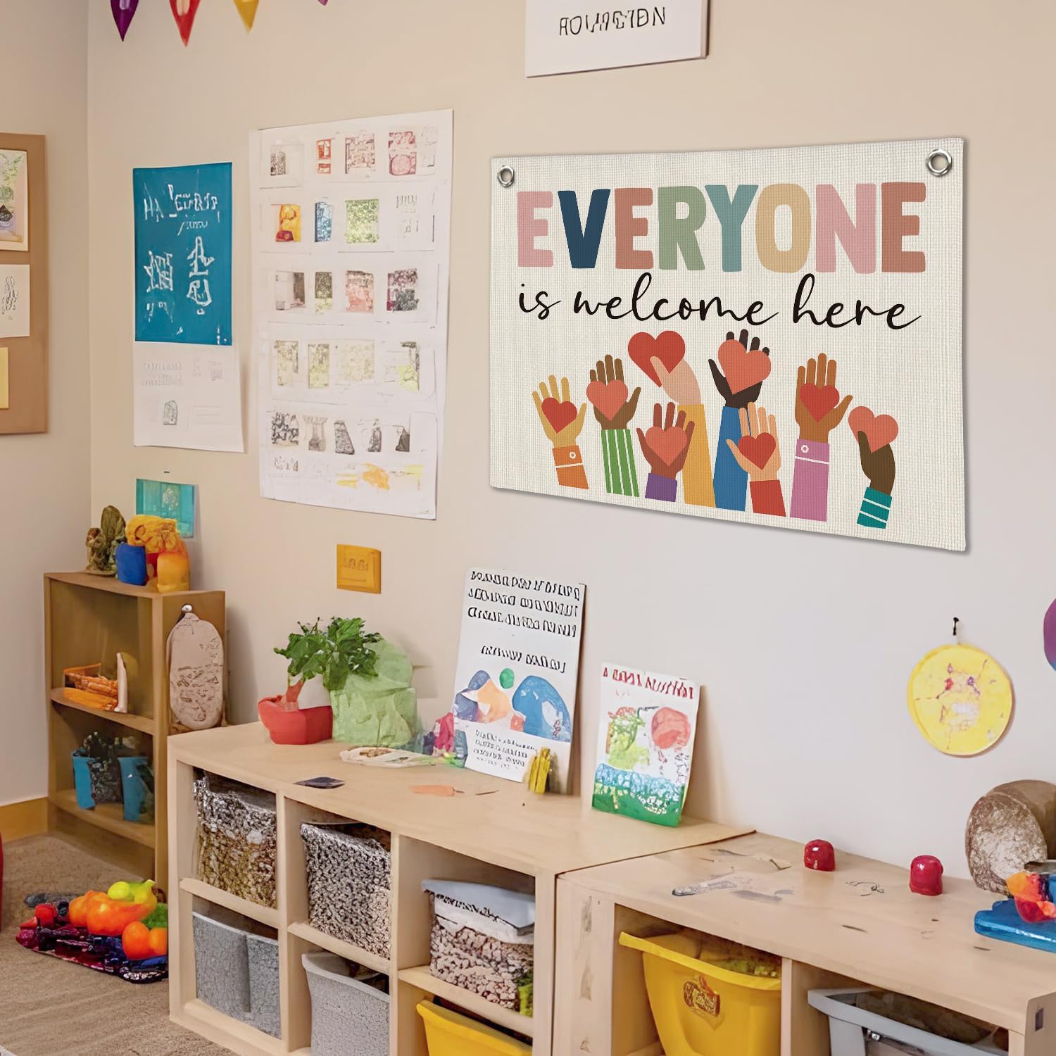 Welcome to Classroom,Everyone Is Welcome Here Banner