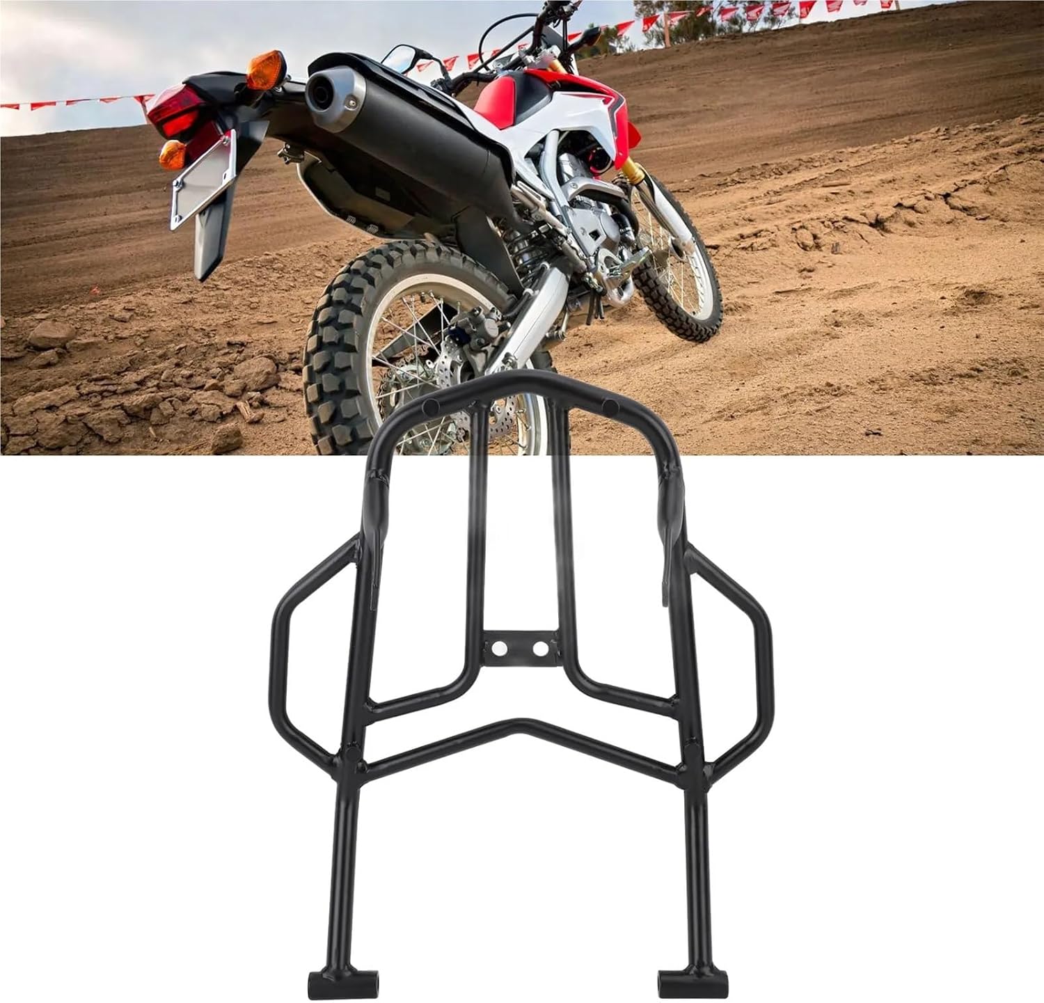 Replacement Motorcycle Luggage Rack High Load Capacity Rear Cargo Carrier Holder Fit for CRF250L CRF250M CRF250 Rally