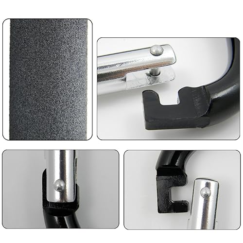 Miniatura 5 de Ganchos grandes para cochecito de mamá 2 mosquetones para colgar bolsos bolsa de pañales bolsas de compras clip para sistemas de viaje