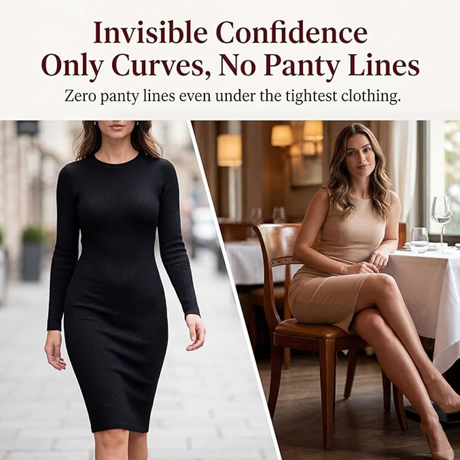 Ropa interior única con control de abdomen para mujer, ropa moldeadora, cintura alta, control de abdomen, sin costuras, faja