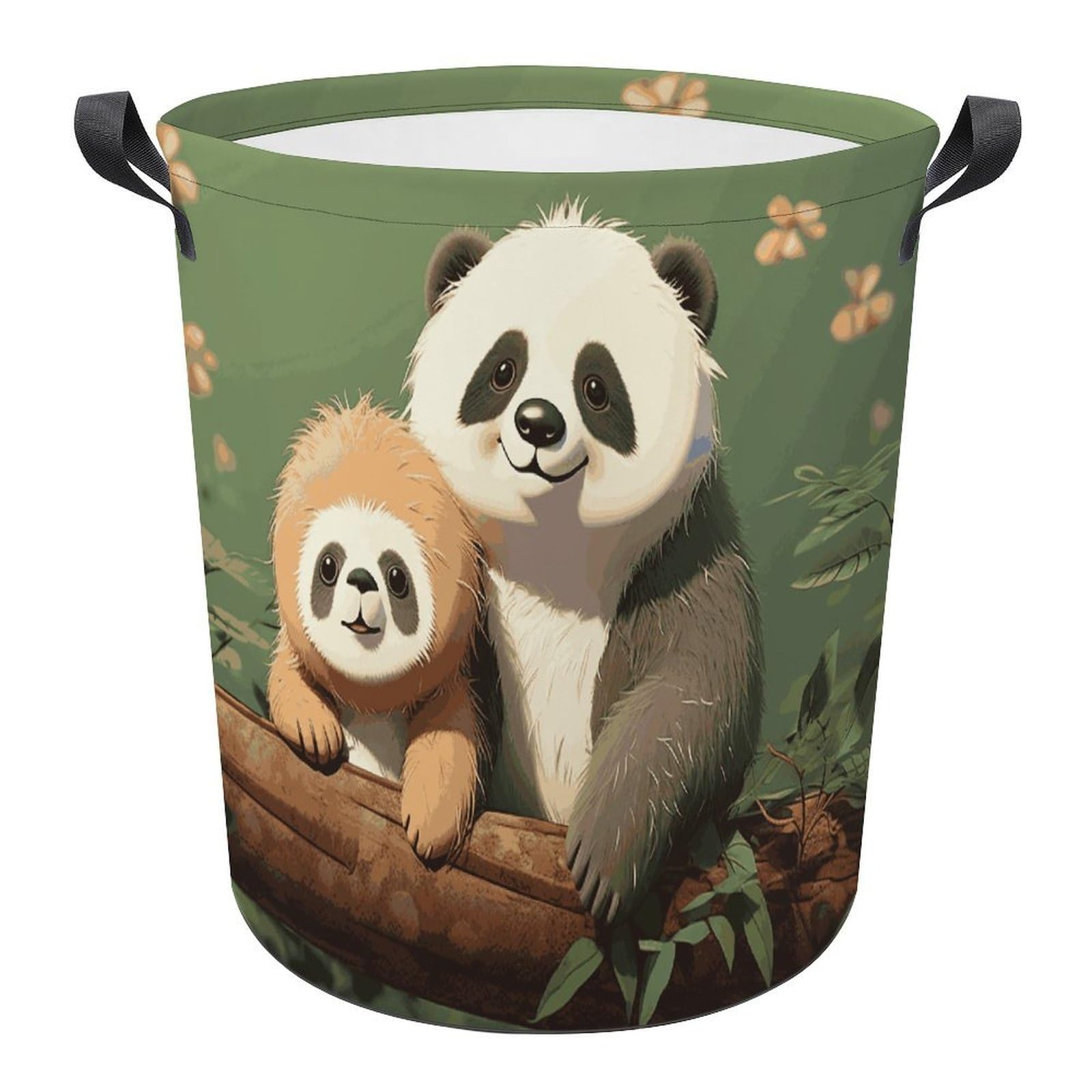 Grand panier à linge imperméable pour salle de bain et salon
