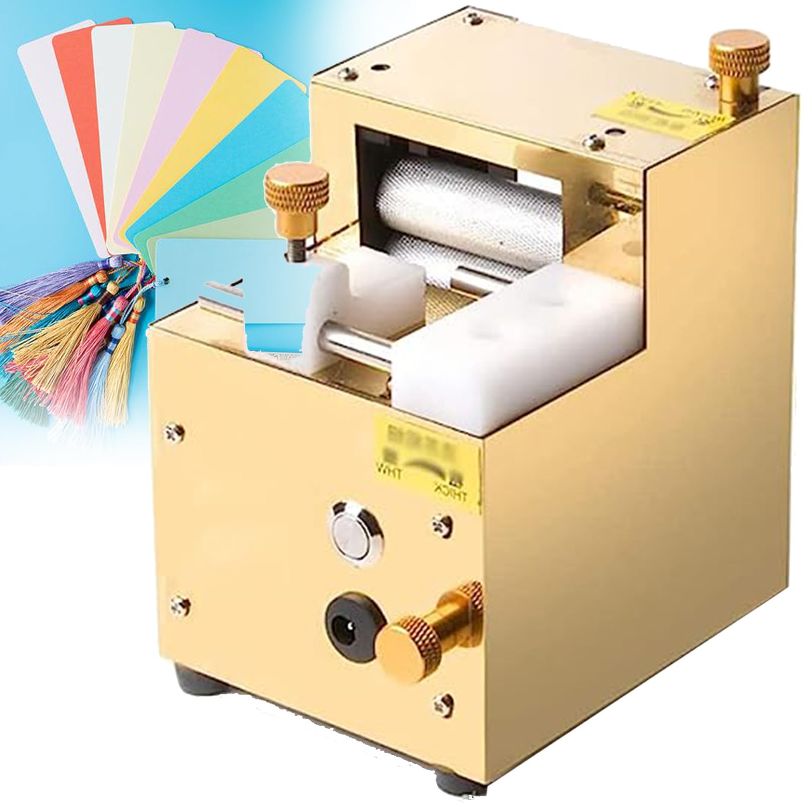 Maszyna do zwijania papieru z frędzlami, elektryczna maszyna do quillingu z akumulatorem, ręcznie robiona maszyna do cięcia papieru kolorowego 3D, maszyna do cięcia frędzli DIY