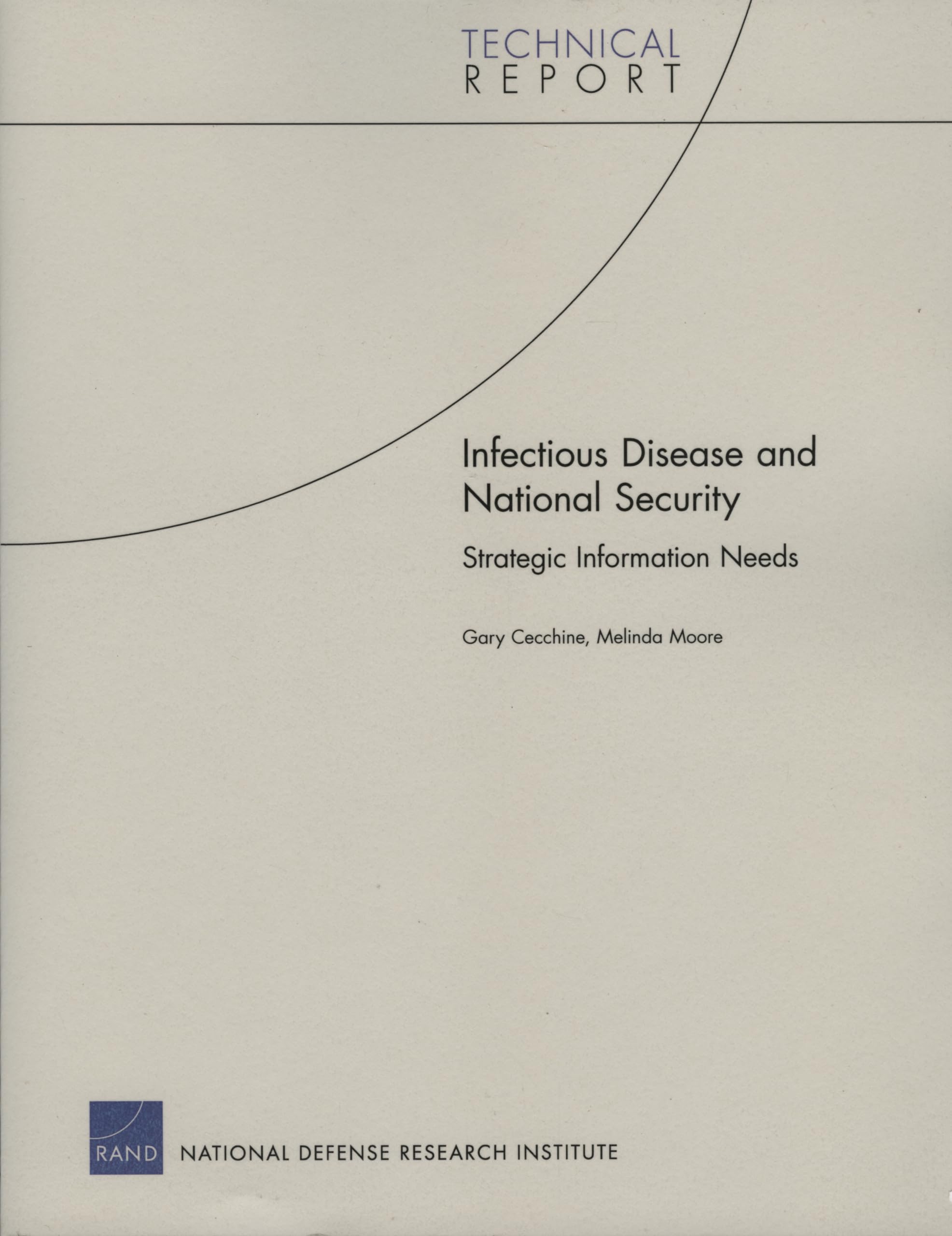 Buy Infectious Disease and National Security: Strategic Information Needs : Technical Report — BookShops.in